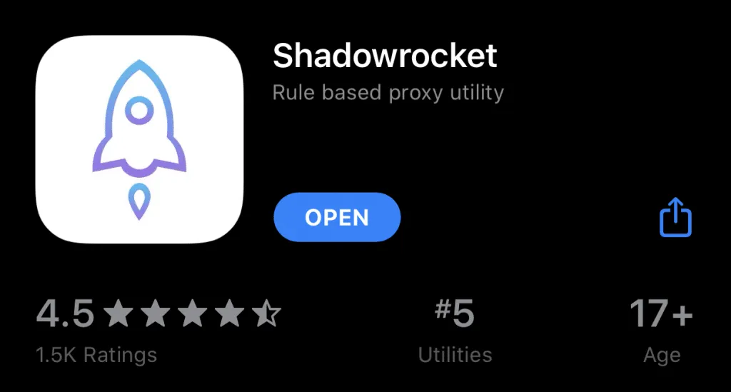 Hướng dẫn cài đặt Shadowrocket chi tiết trên iOS